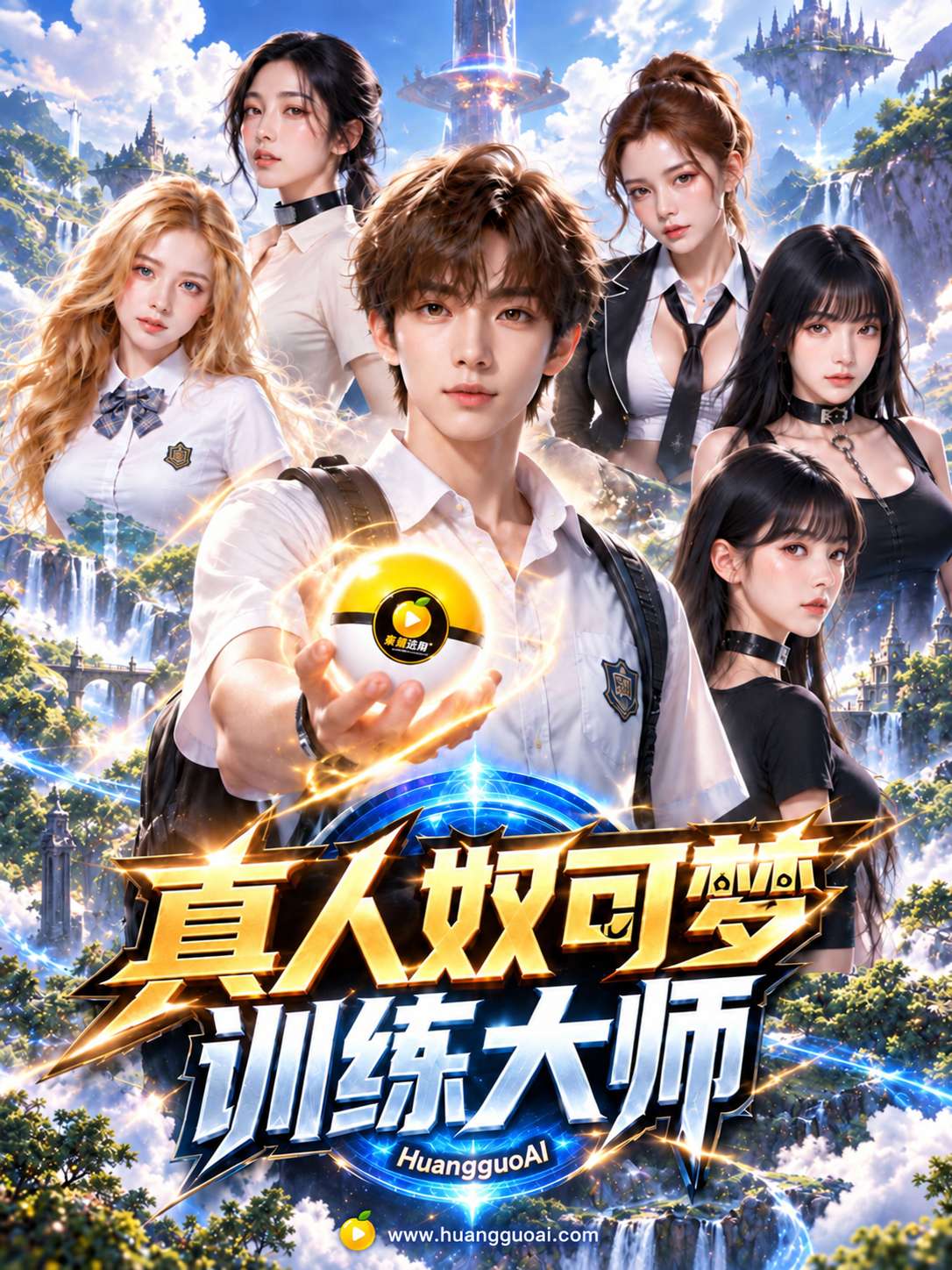 成人短剧：真人奴可梦训练大师